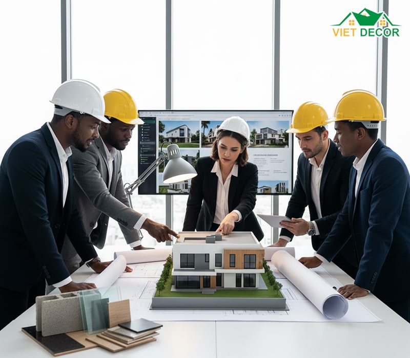 Lựa chọn đơn vị thiết kế - thi công uy tín