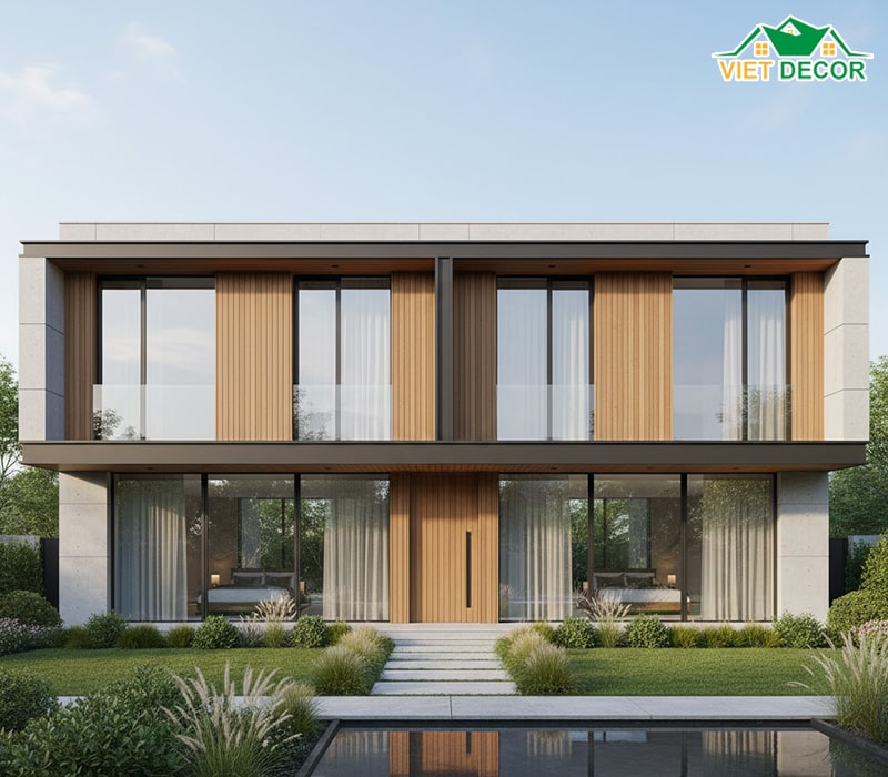Nhà 2 tầng 5 phòng ngủ 200m2