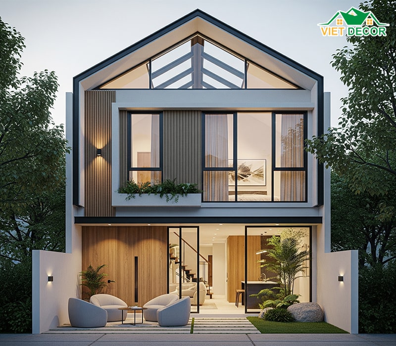 Phong thủy nhà phố mặt tiền hẹp