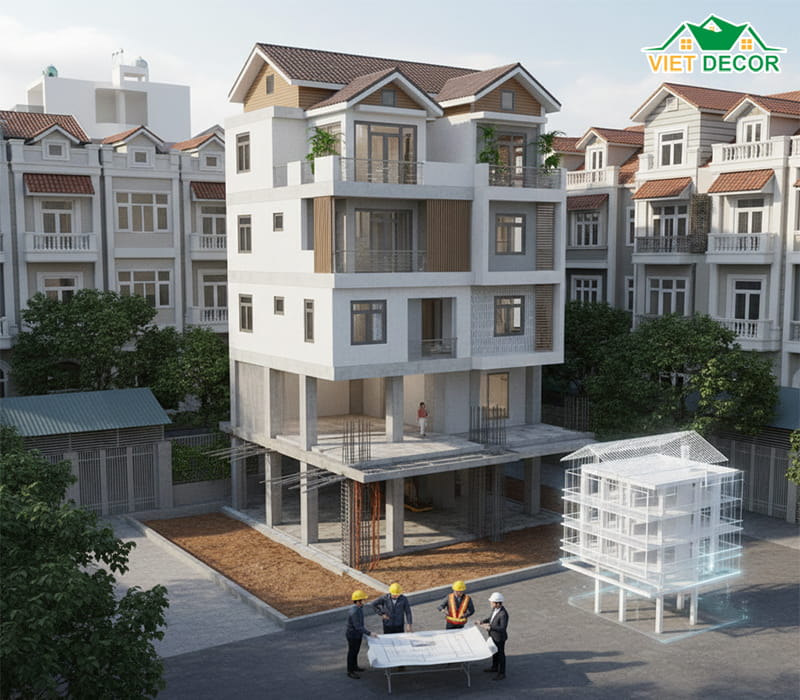 Một số lưu ý quan trọng khi thiết kế và xây dựng nhà 3 tầng