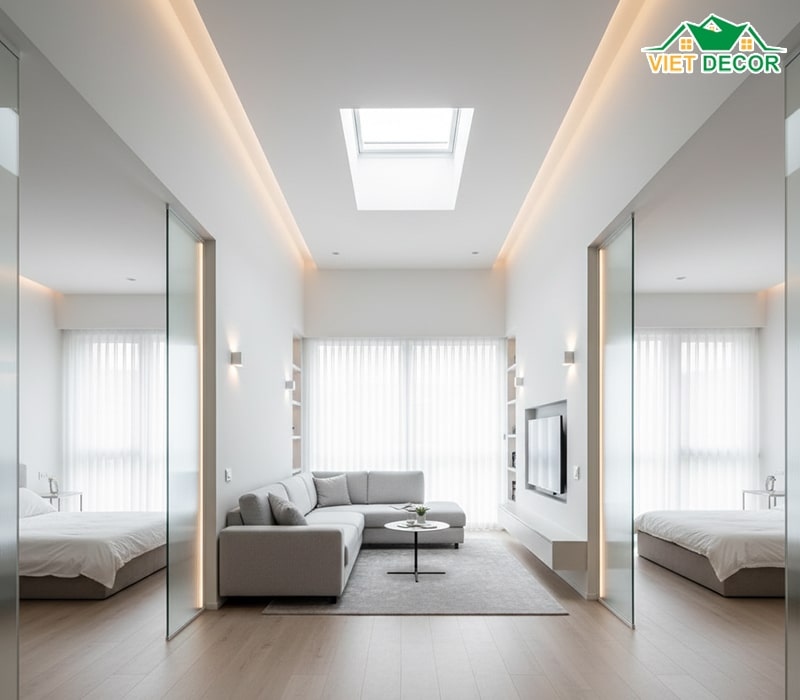Giải pháp "ăn gian" thị giác bằng màu sắc và ánh sáng
