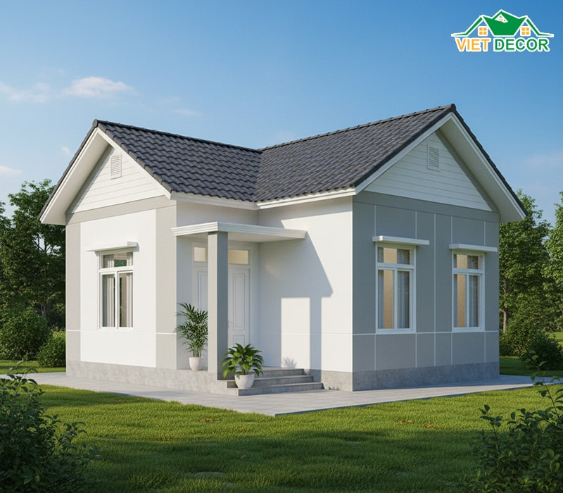 Những rủi ro cần lường trước khi xây nhà cấp 4 3 phòng ngủ 400 triệu