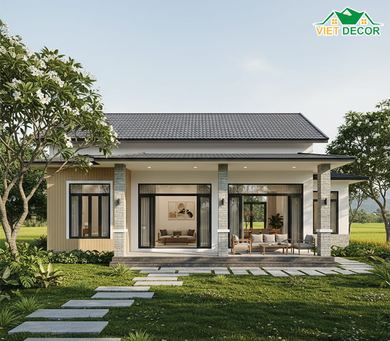 Tại sao nhà cấp 4 4 phòng ngủ 1 phòng thờ 1 phòng khách trở thành xu hướng?