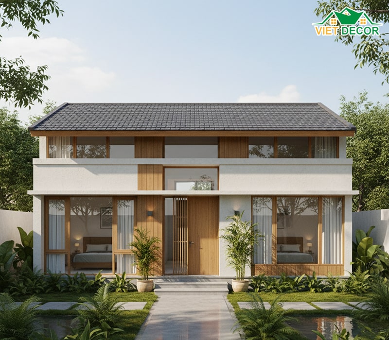 Nhà cấp 4 4x15 2 phòng ngủ