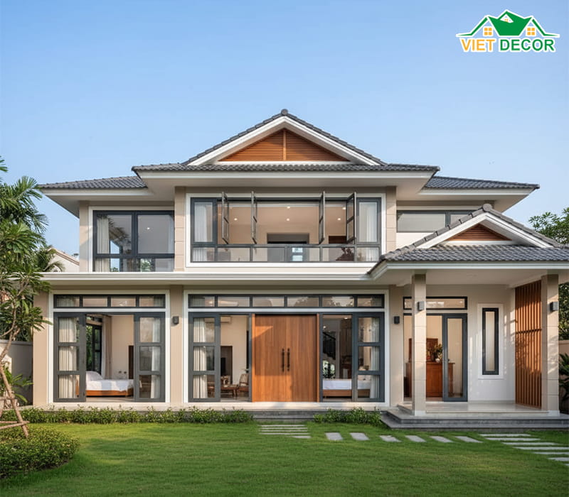 Chú trọng ánh sáng tự nhiên và thông gió (Hệ thống cửa)