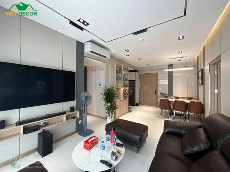 Nội thất căn hộ 3 phòng ngủ nhà anh Hải – Celadon City