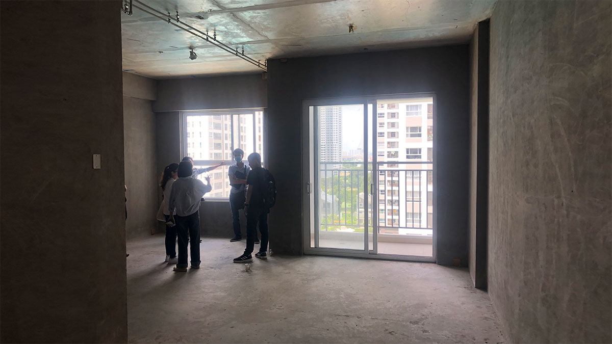 Thi công hoàn thiện căn hộ 2 phòng ngủ nhà chị Thủy - Sunrise Riverside Nhà Bè, TPHCM