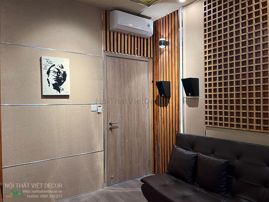 Nội thất Việt Decor thiết kế thi công nội thất nguyên căn, căn hộ 3 phòng ngủ Tân Phú Hồ Chí Minh phòng giải trí karaoke