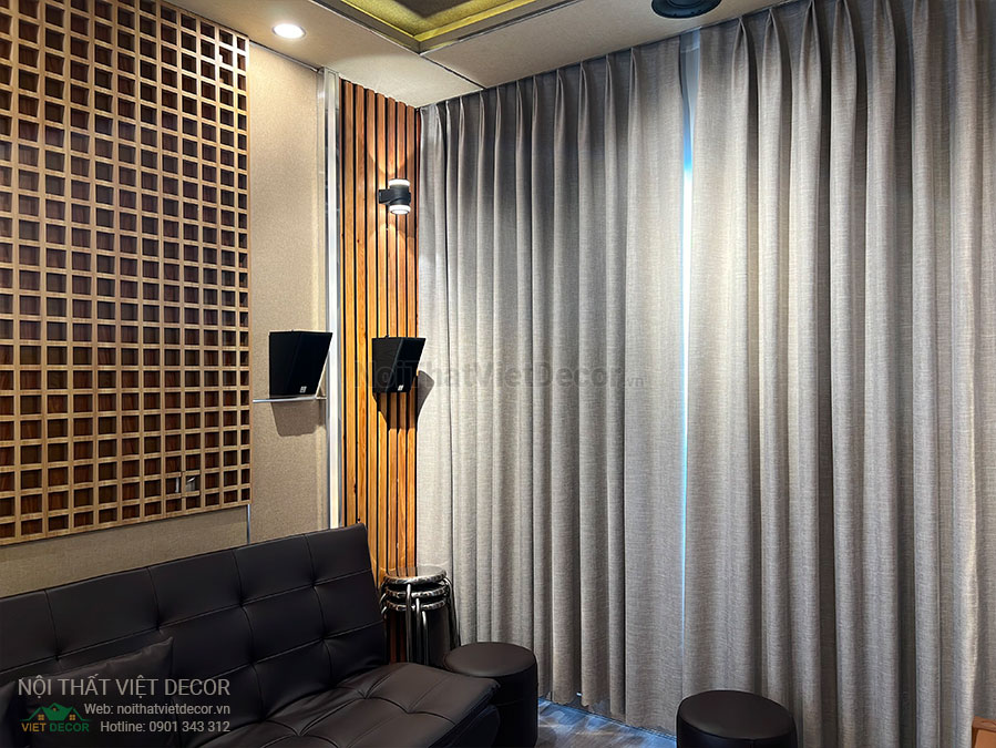 Nội thất Việt Decor thiết kế thi công nội thất nguyên căn, căn hộ 3 phòng ngủ Tân Phú Hồ Chí Minh phòng giải trí karaoke