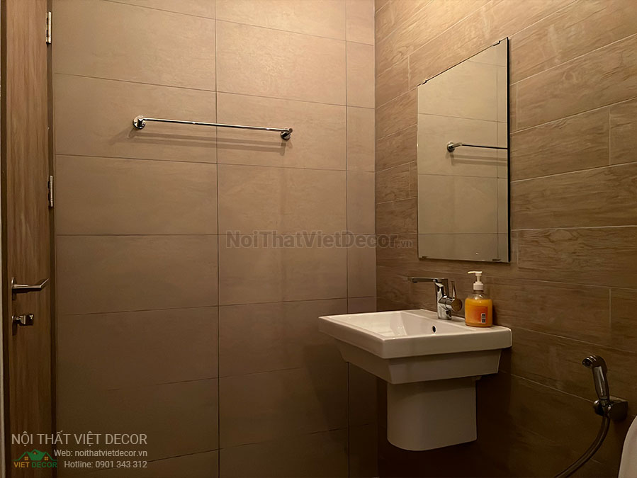 Nội thất Việt Decor thiết kế thi công nội thất nguyên căn, căn hộ 3 phòng ngủ Tân Phú Hồ Chí Minh hiện trạng phòng vệ sinh chung