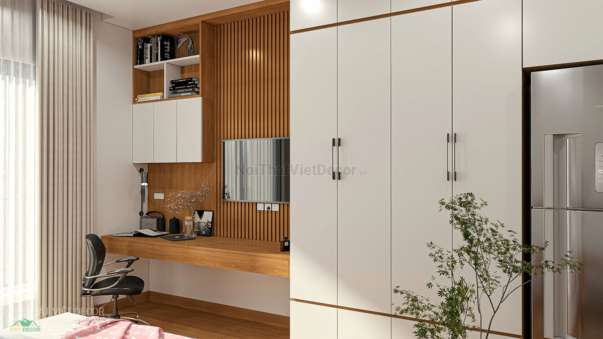 Nội thất Việt Decor thiết kế thi công trang trí nội thất căn hộ officetel dự án Lavida Plus quận 7 tp hồ chí minh