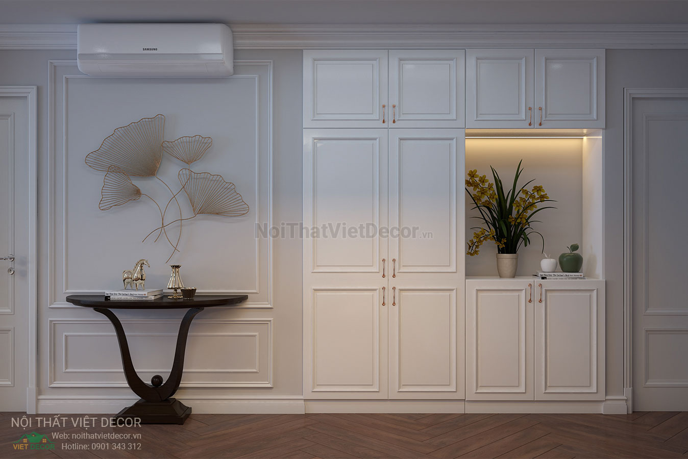 Nội Thất Việt Decor thiết kế thi công nội thất căn hộ phong cách tân cổ điển