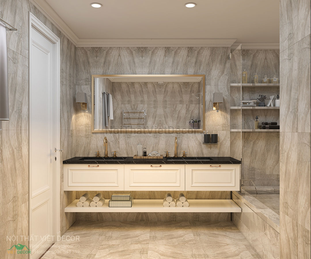 Nội Thất Việt Decor thiết kế thi công nội thất căn hộ phong cách tân cổ điển