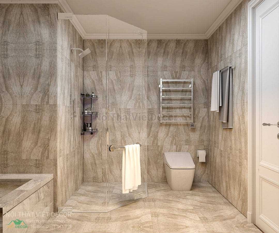 Nội Thất Việt Decor thiết kế thi công nội thất căn hộ phong cách tân cổ điển