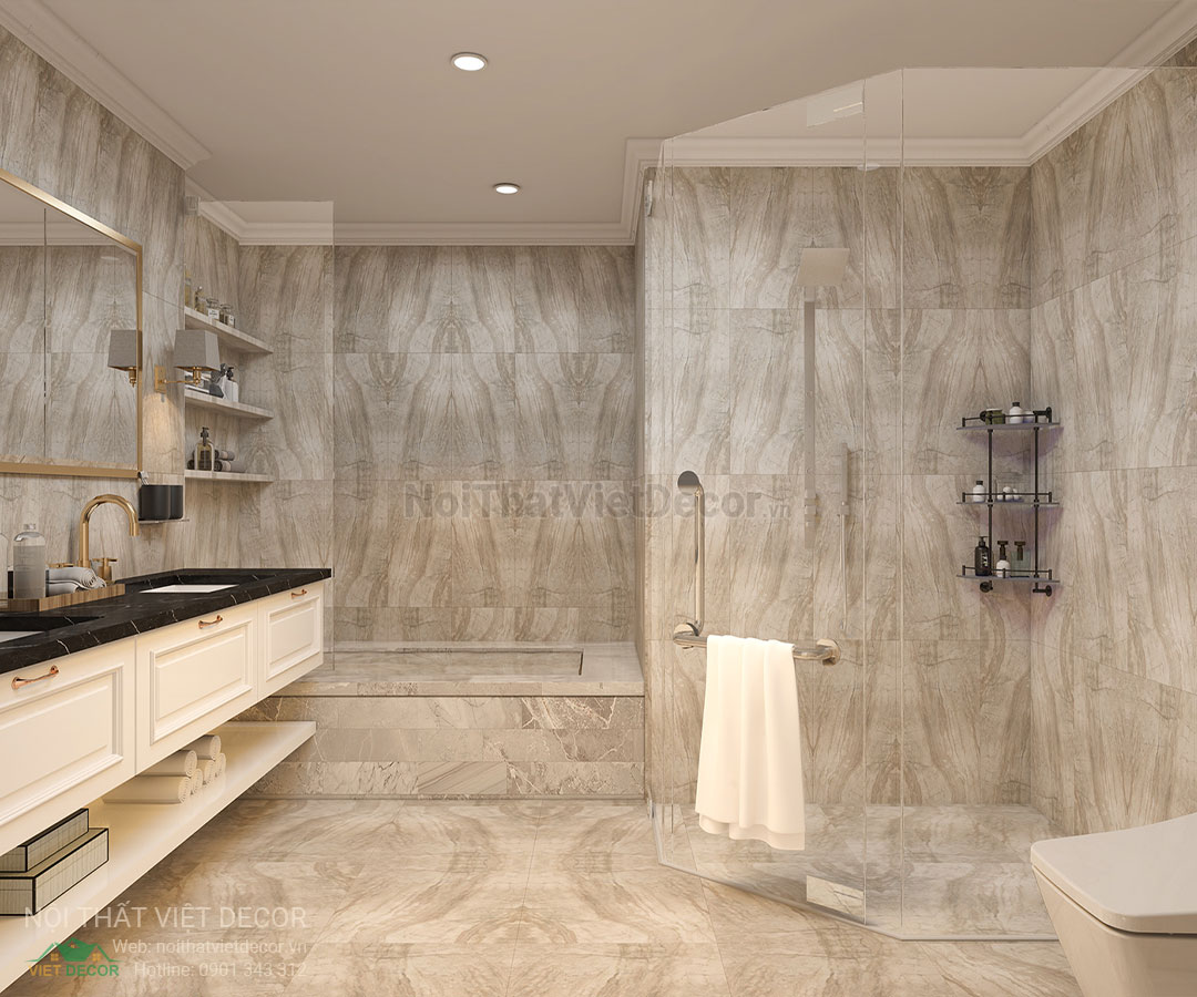 Nội Thất Việt Decor thiết kế thi công nội thất căn hộ phong cách tân cổ điển