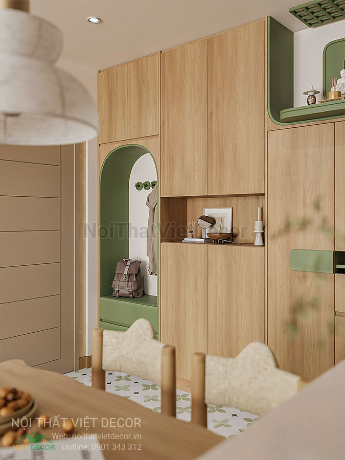 Nội Thất Việt Decor thiết kế thi công nội thất căn hộ phong cách wabi sabi