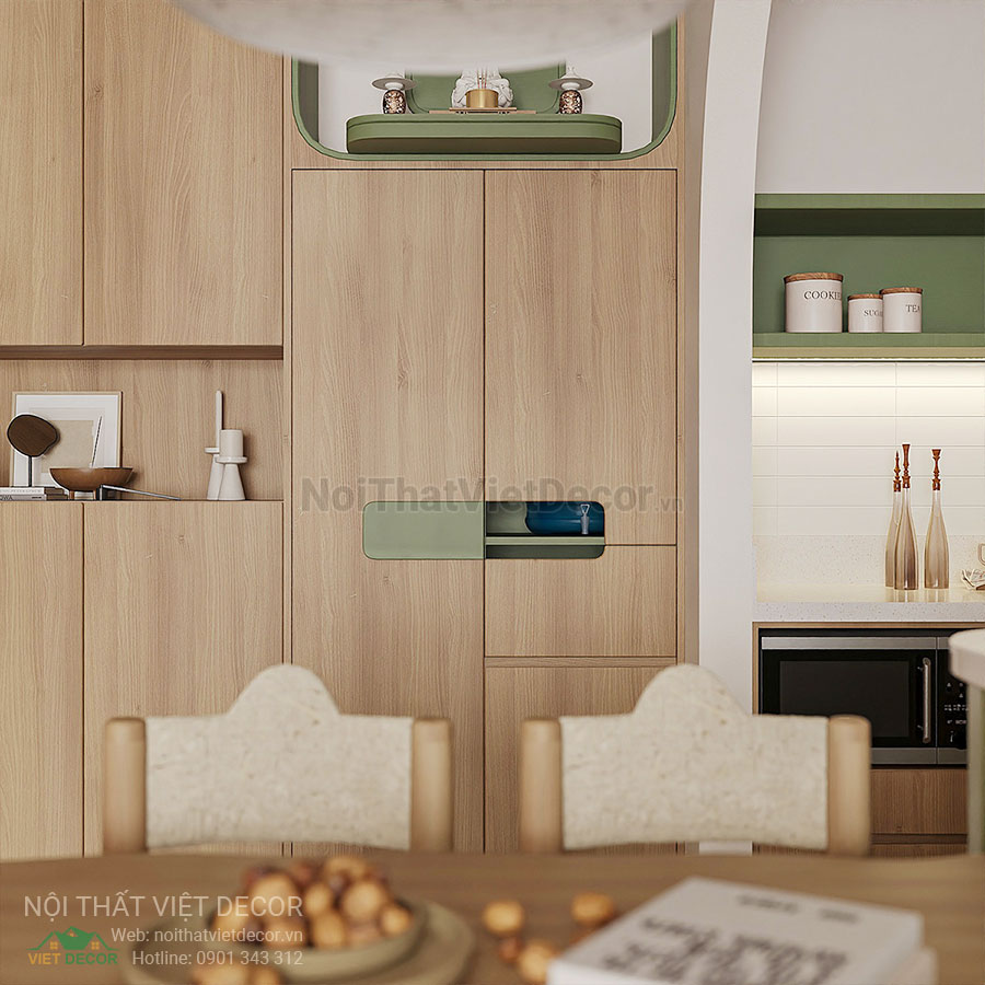Nội Thất Việt Decor thiết kế thi công nội thất căn hộ phong cách wabi sabi