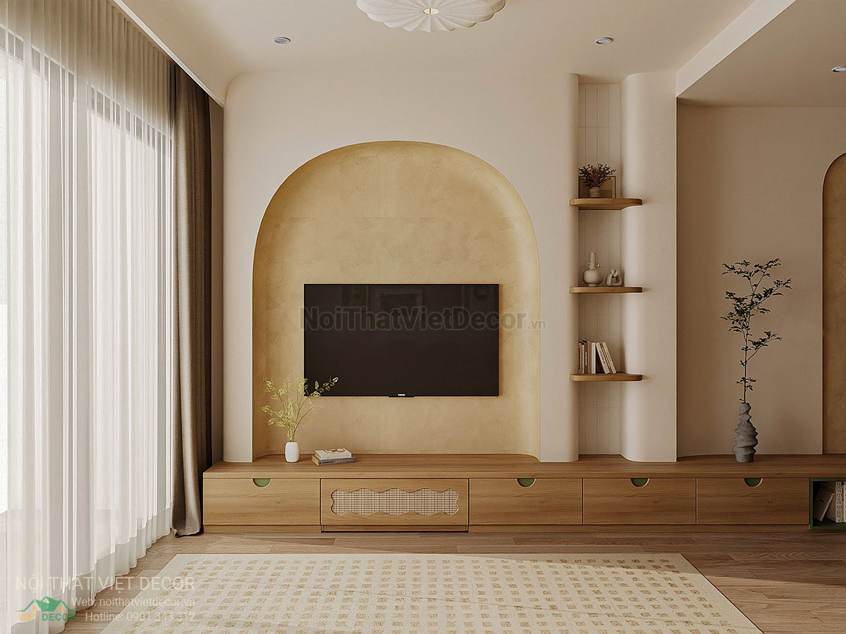 Nội Thất Việt Decor thiết kế thi công nội thất căn hộ phong cách wabi sabi