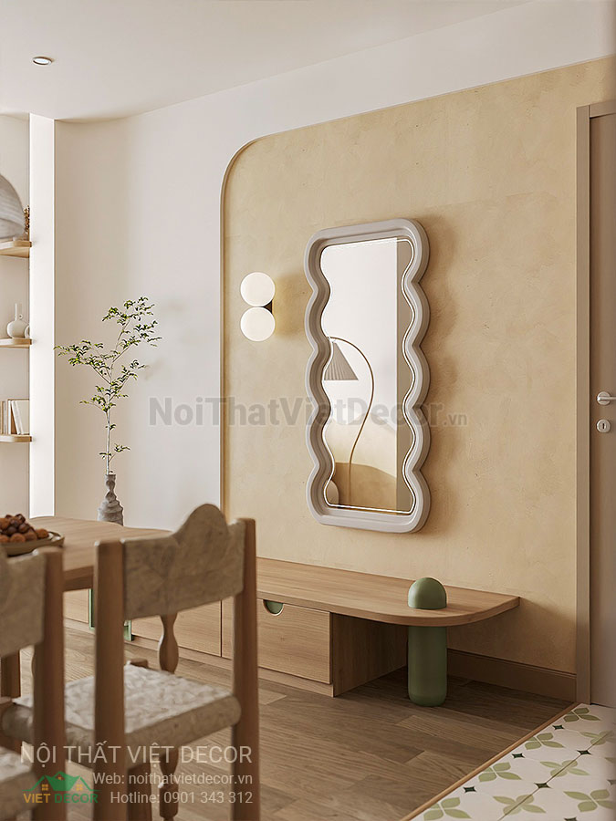 Nội Thất Việt Decor thiết kế thi công nội thất căn hộ phong cách wabi sabi