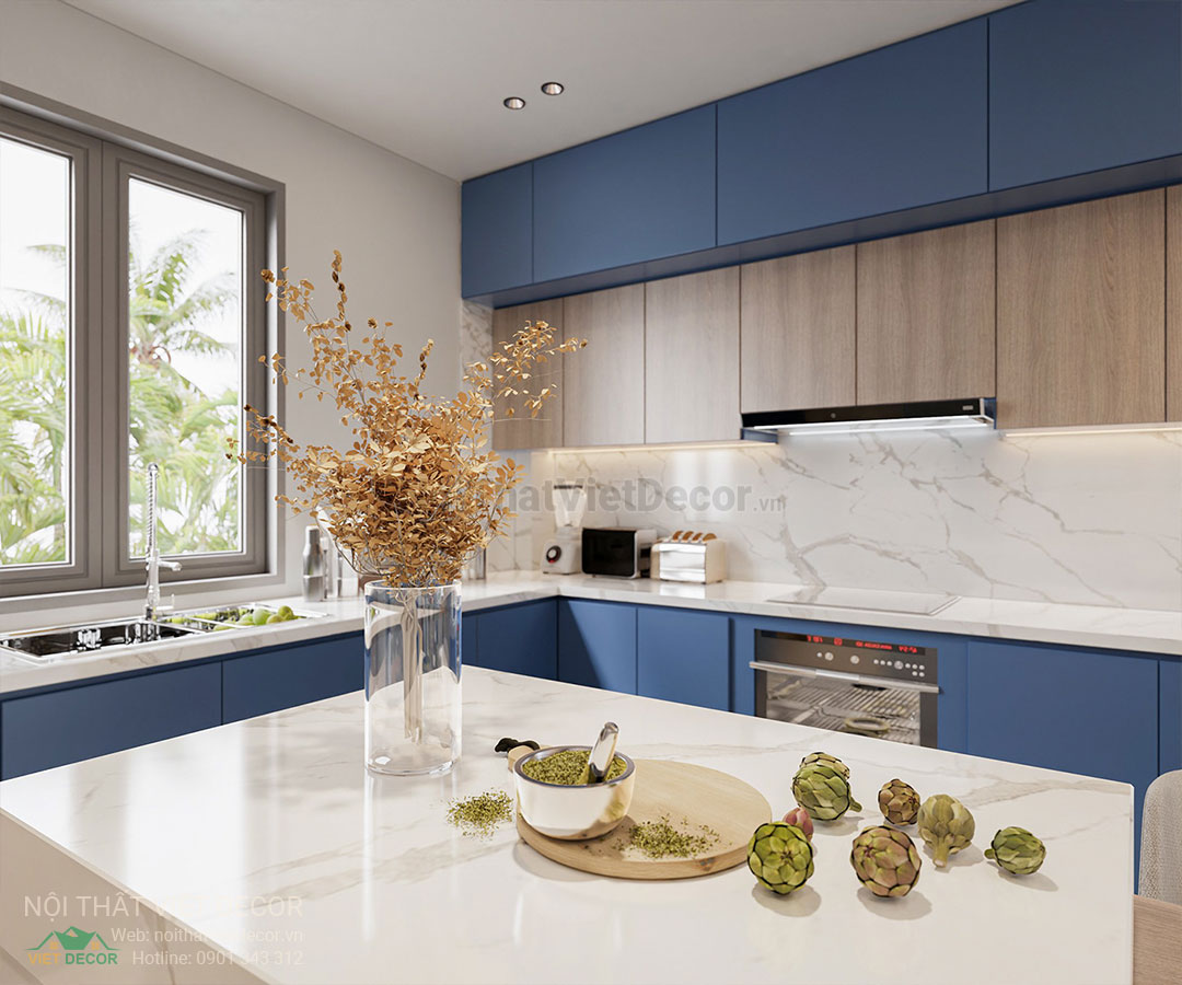 Nội Thất Việt Decor thiết kế thi công nội thất nhà phố phong cách color block