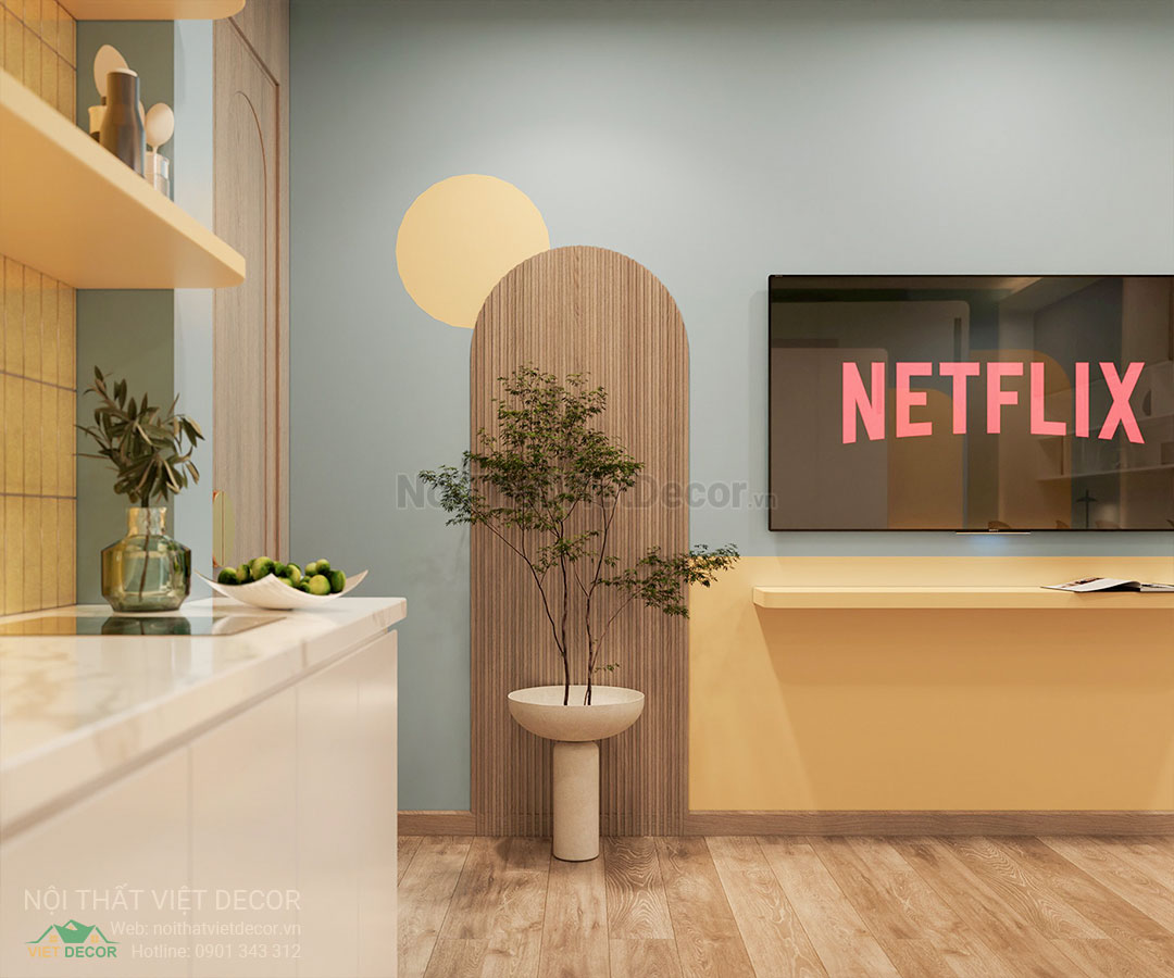 Nội Thất Việt Decor thiết kế thi công nội thất nhà phố phong cách color block