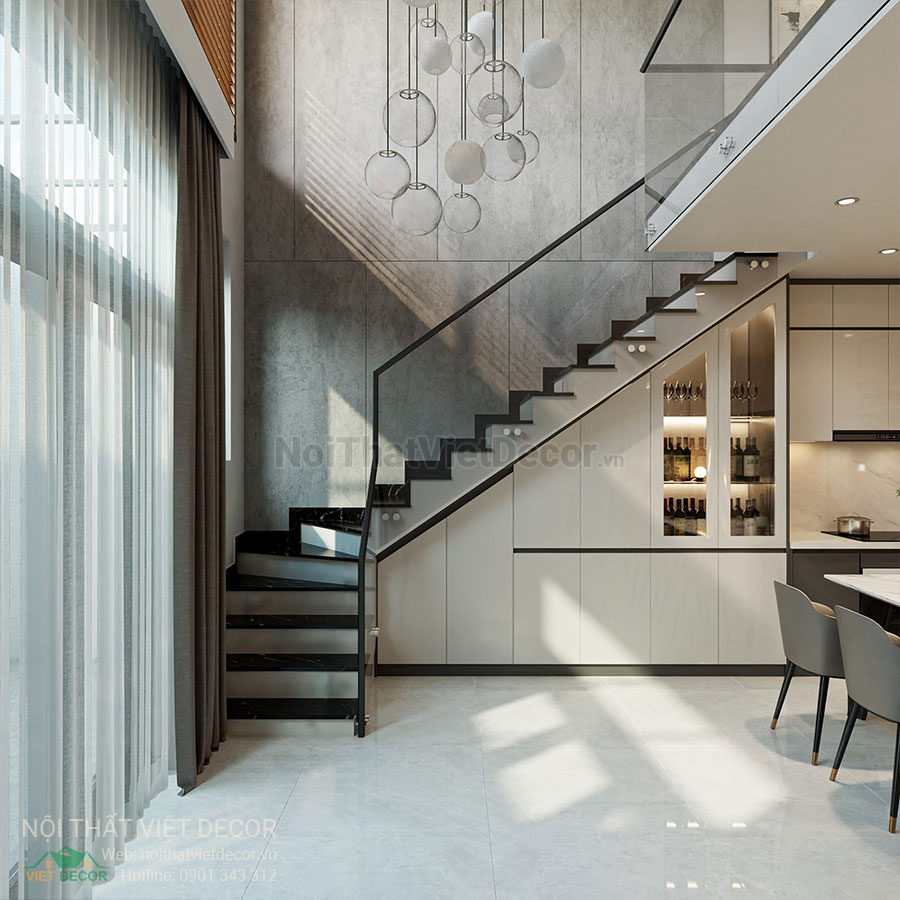 Nội Thất Việt Decor thiết kế thi công nội thất nhà phố phong cách hiện đại modern