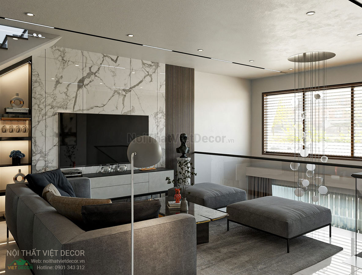 Nội Thất Việt Decor thiết kế thi công nội thất nhà phố phong cách hiện đại modern