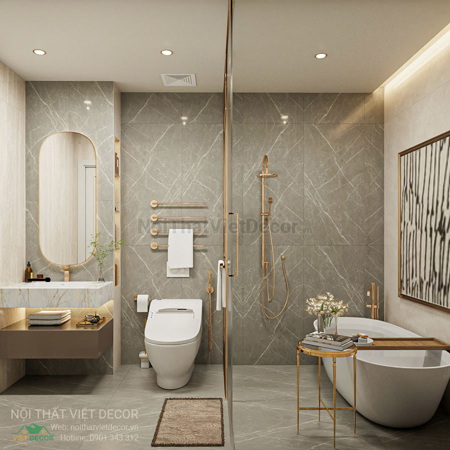 Nội Thất Việt Decor thiết kế thi công nội thất nhà phố phong cách hiện đại sang trọng modern luxury