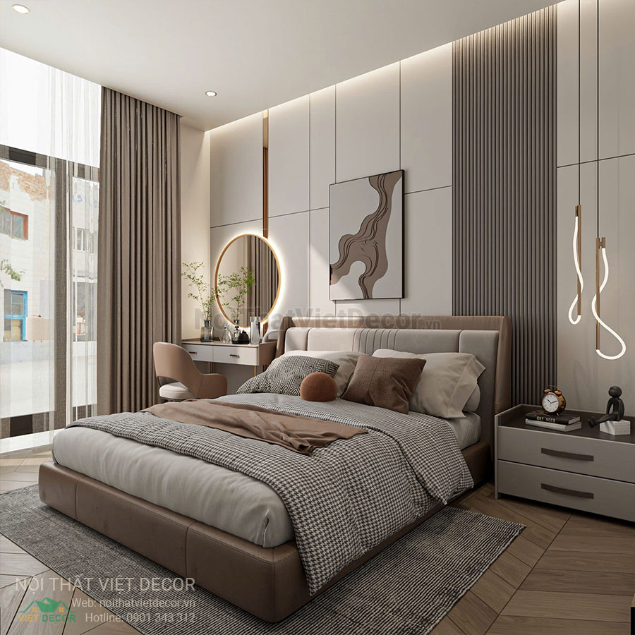 Nội Thất Việt Decor thiết kế thi công nội thất nhà phố phong cách hiện đại sang trọng modern luxury