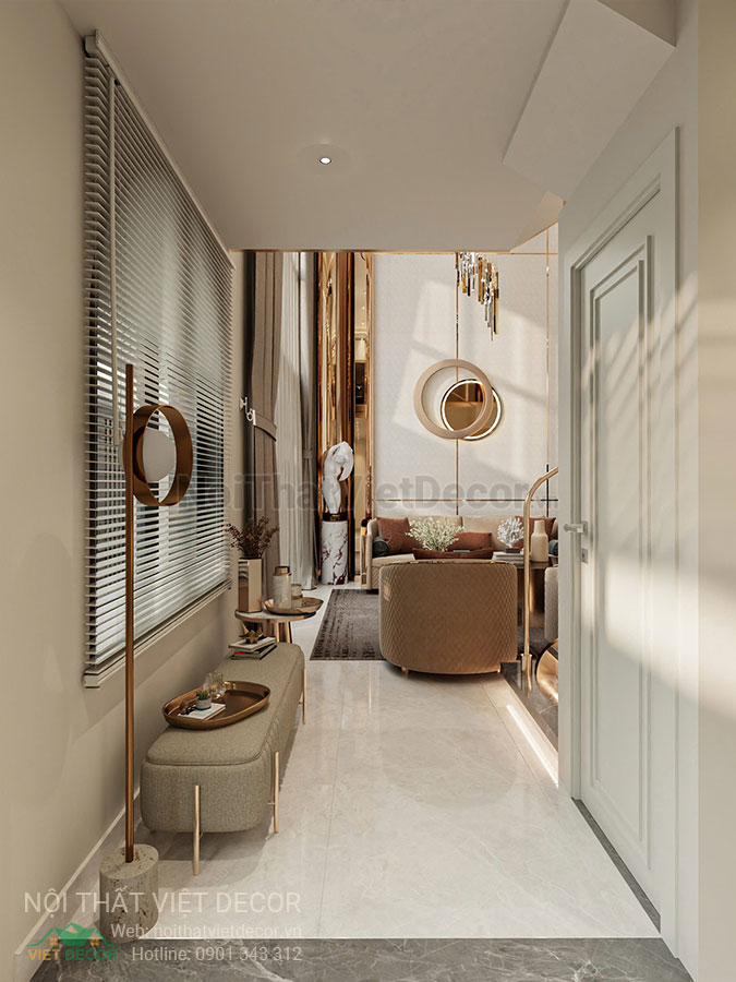 Nội Thất Việt Decor thiết kế thi công nội thất nhà phố phong cách hiện đại sang trọng modern luxury