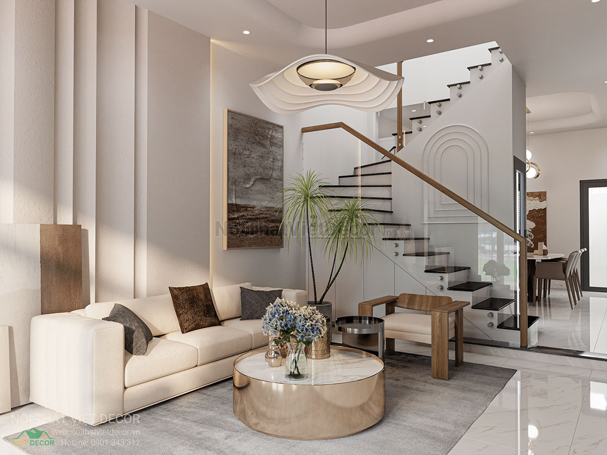 Nội Thất Việt Decor thiết kế thi công nội thất nhà phố phong cách hiện đại tối giản modern minimalism