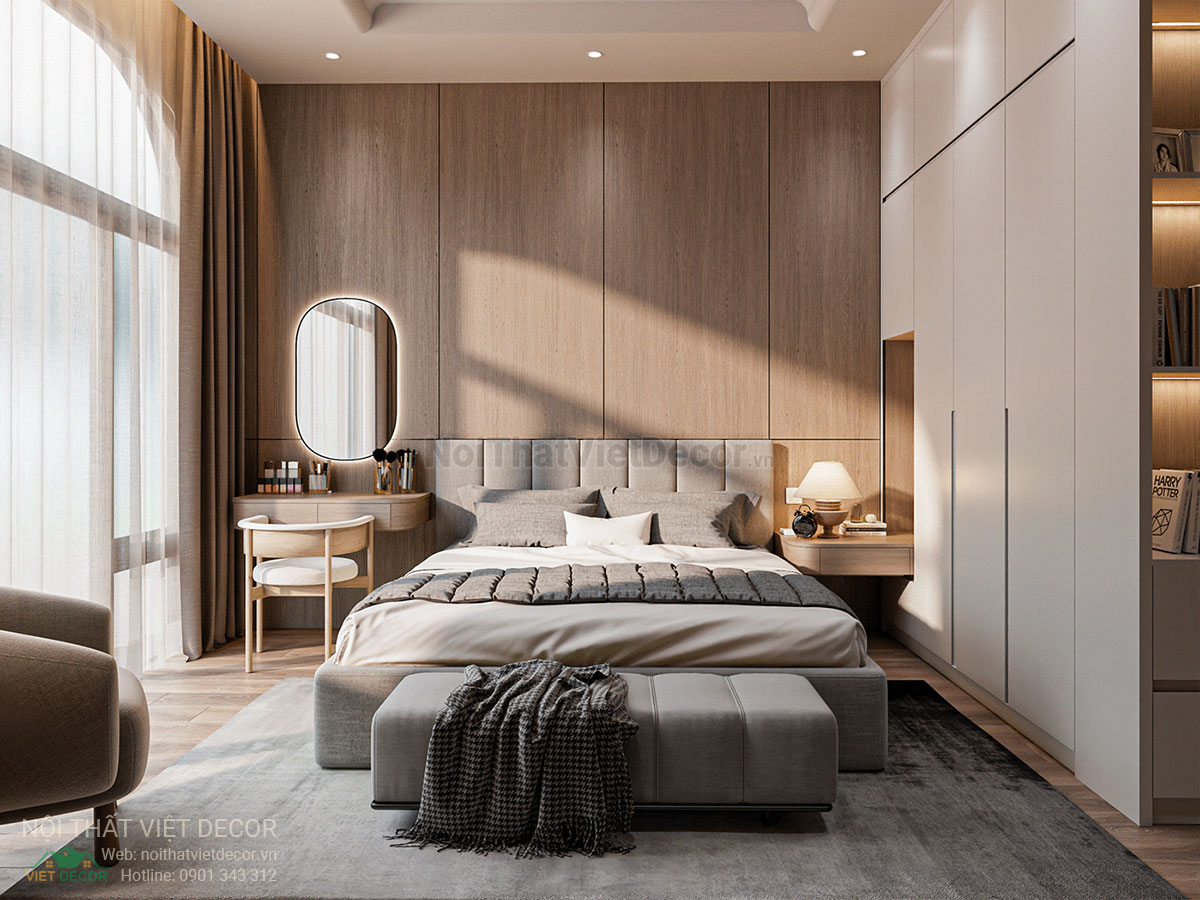 Nội Thất Việt Decor thiết kế thi công nội thất nhà phố phong cách hiện đại tối giản modern minimalism