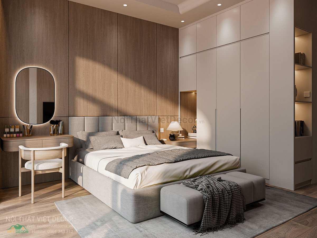 Nội Thất Việt Decor thiết kế thi công nội thất nhà phố phong cách hiện đại tối giản modern minimalism