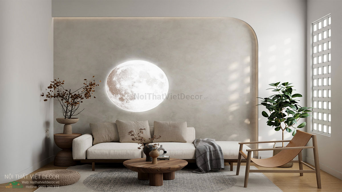 Nội Thất Việt Decor thiết kế thi công nội thất nhà phố phong cách Nhật Bản japandi kết hợp Bắc Âu scandinavian