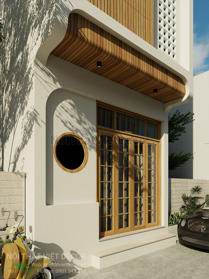Nội Thất Việt Decor thiết kế thi công nội thất nhà phố phong cách Nhật Bản japandi kết hợp Bắc Âu scandinavian