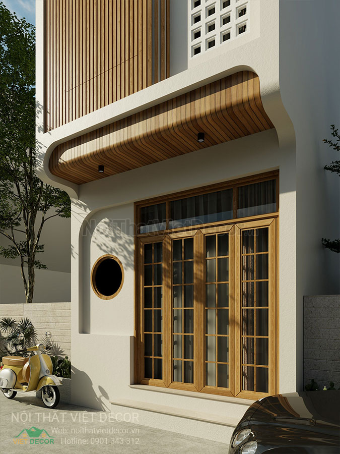 Nội Thất Việt Decor thiết kế thi công nội thất nhà phố phong cách Nhật Bản japandi kết hợp Bắc Âu scandinavian