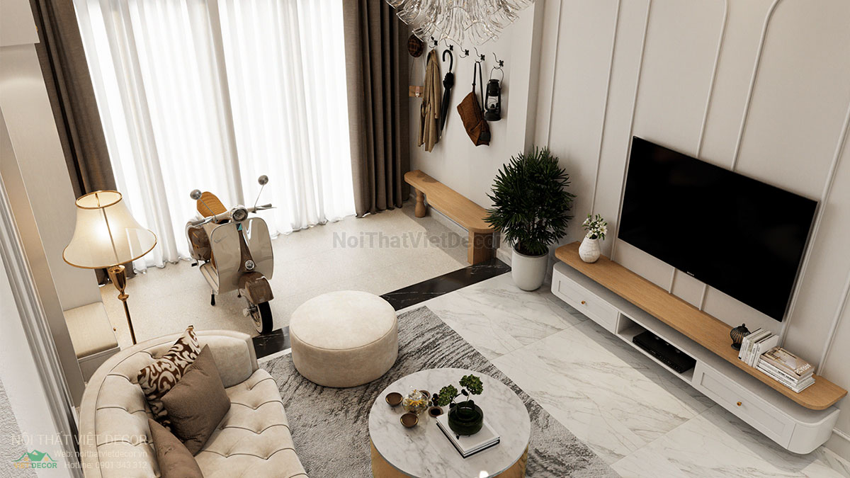 Nội Thất Việt Decor thiết kế thi công nội thất nhà phố phong cách tân cổ điển