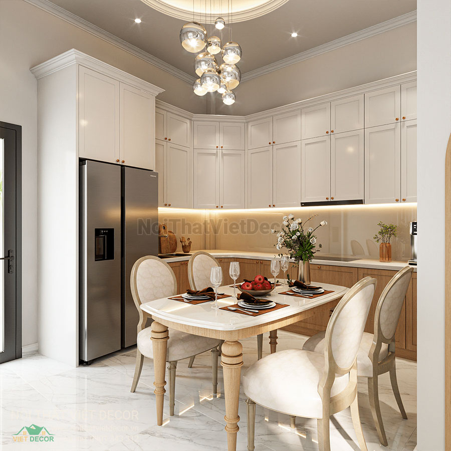 Nội Thất Việt Decor thiết kế thi công nội thất nhà phố phong cách tân cổ điển