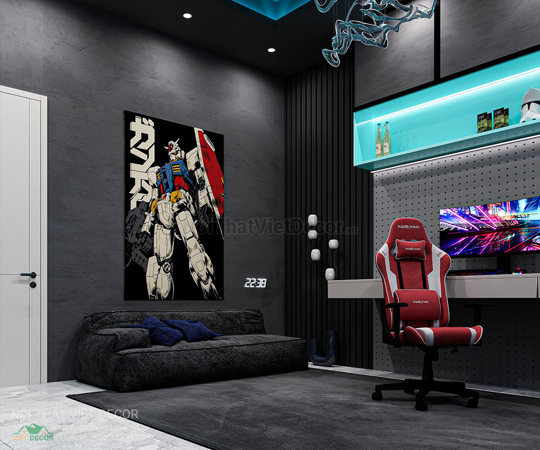 Nội Thất Việt Decor thiết kế thi công nội thất phòng phong cách gaming room