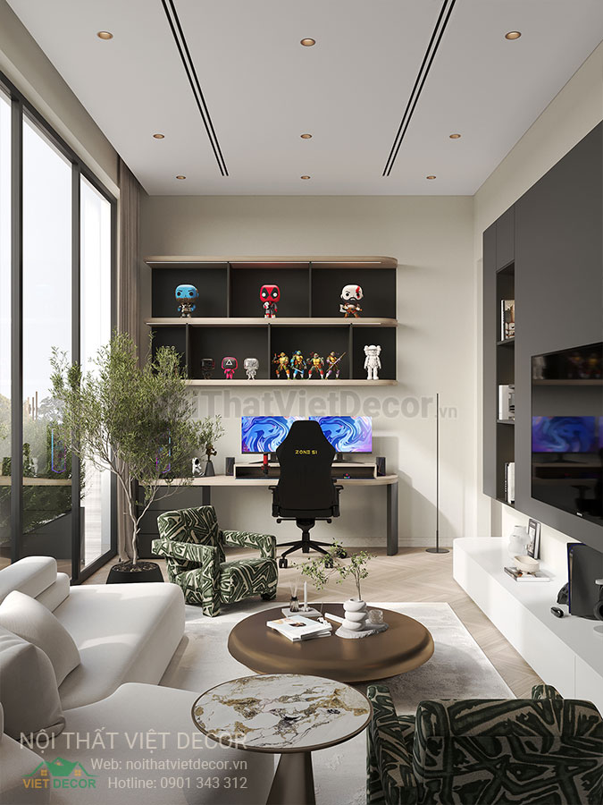 Nội Thất Việt Decor thiết kế thi công nội thất phòng phong cách gaming room