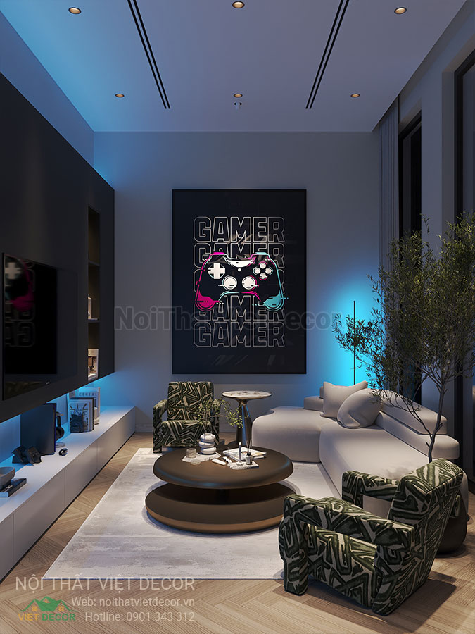 Nội Thất Việt Decor thiết kế thi công nội thất phòng phong cách gaming room