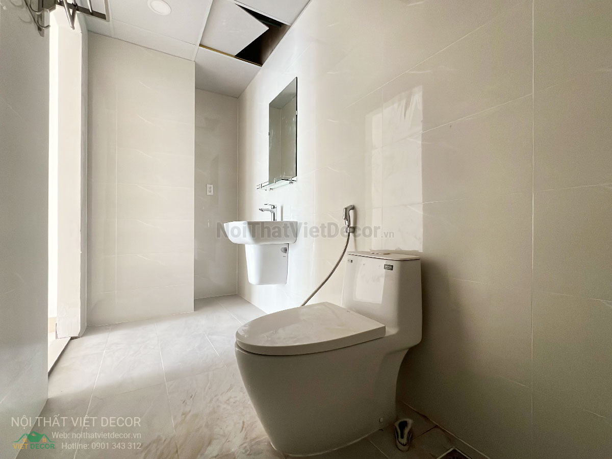 Nội Thất Việt Decor thiết kế thi công trang trí xây dựng hoàn thiện, tủ bếp căn hộ 2 phòng ngủ thuộc dự án chung cư Lavida Plus quận 7 tp HCM
