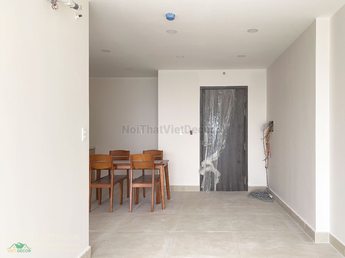 Nội Thất Việt Decor thiết kế thi công trang trí xây dựng hoàn thiện, tủ bếp căn hộ 2 phòng ngủ thuộc dự án chung cư Lavida Plus quận 7 tp HCM