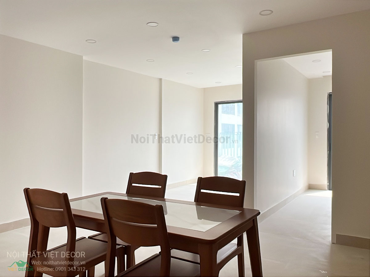 Nội Thất Việt Decor thiết kế thi công trang trí xây dựng hoàn thiện, tủ bếp căn hộ 2 phòng ngủ thuộc dự án chung cư Lavida Plus quận 7 tp HCM