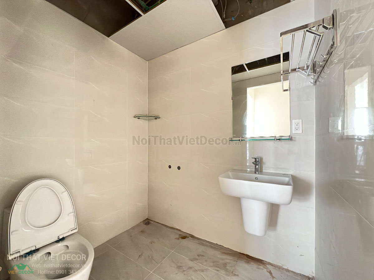 Nội Thất Việt Decor thiết kế thi công trang trí xây dựng hoàn thiện, tủ bếp căn hộ 2 phòng ngủ thuộc dự án chung cư Lavida Plus quận 7 tp HCM