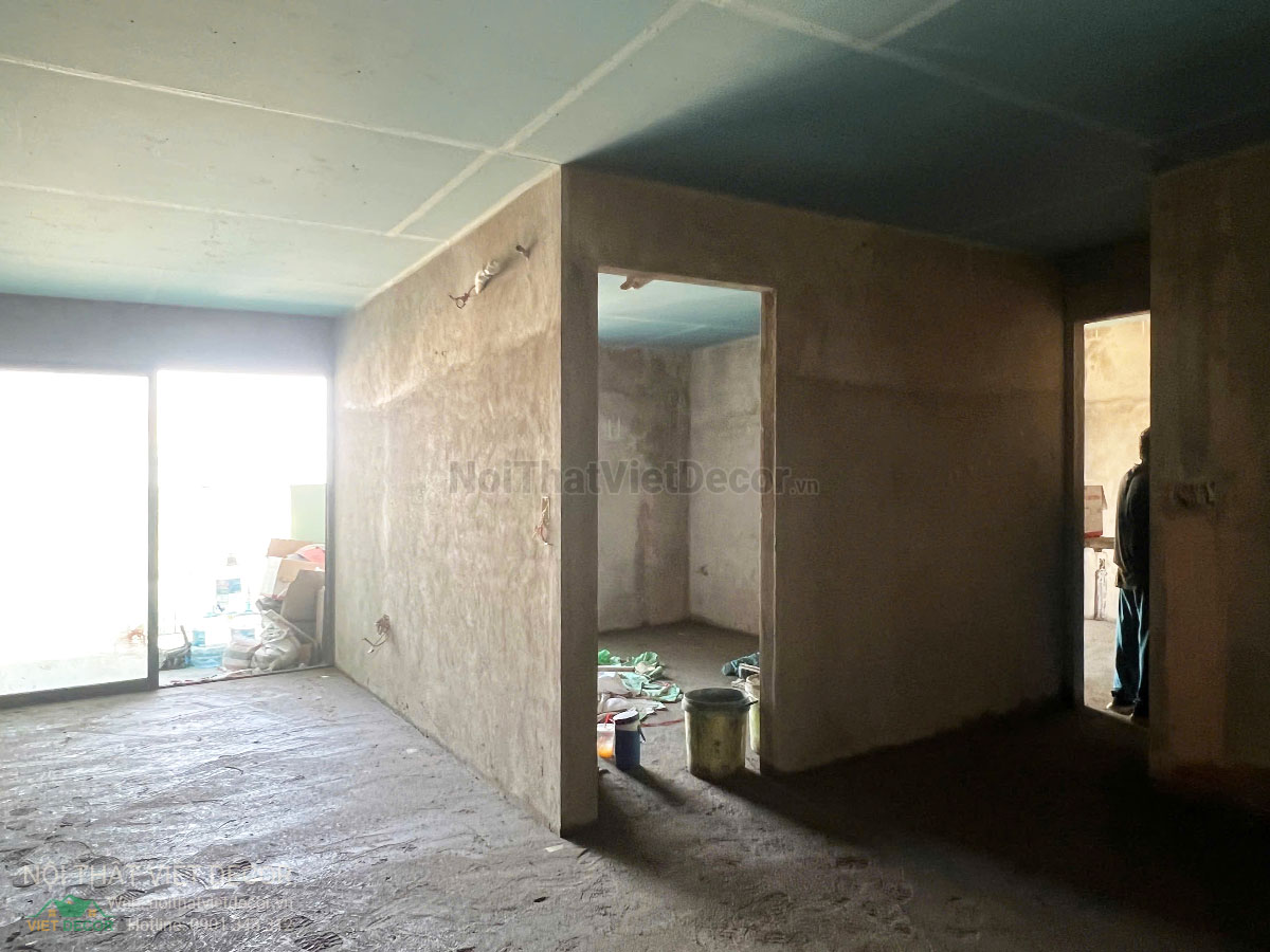 Nội Thất Việt Decor thiết kế thi công trang trí xây dựng hoàn thiện, tủ bếp căn hộ 2 phòng ngủ thuộc dự án chung cư Lavida Plus quận 7 tp HCM