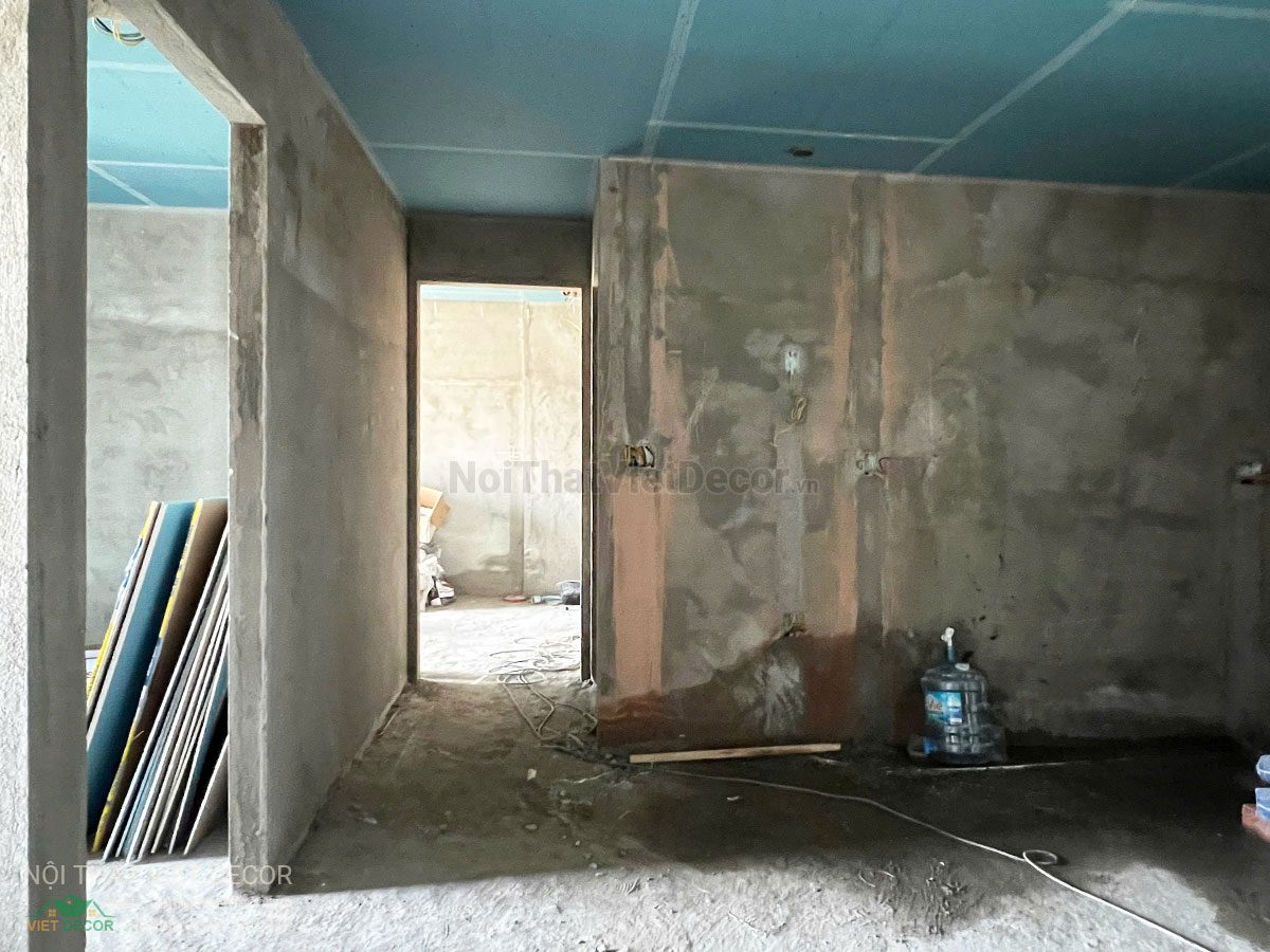 Nội Thất Việt Decor thiết kế thi công trang trí xây dựng hoàn thiện, tủ bếp căn hộ 2 phòng ngủ thuộc dự án chung cư Lavida Plus quận 7 tp HCM
