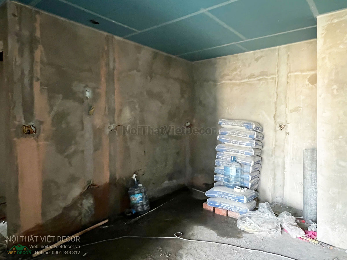 Nội Thất Việt Decor thiết kế thi công trang trí xây dựng hoàn thiện, tủ bếp căn hộ 2 phòng ngủ thuộc dự án chung cư Lavida Plus quận 7 tp HCM