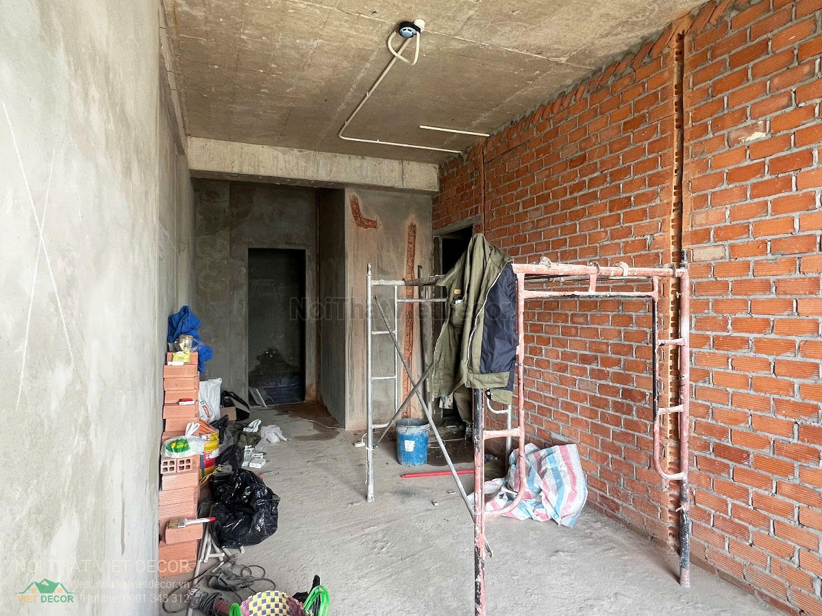 Nội Thất Việt Decor thiết kế thi công trang trí xây dựng hoàn thiện, tủ bếp căn hộ 2 phòng ngủ thuộc dự án chung cư Lavida Plus quận 7 tp HCM
