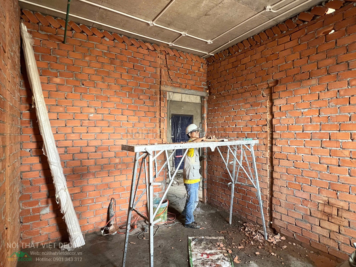 Nội Thất Việt Decor thiết kế thi công trang trí xây dựng hoàn thiện, tủ bếp căn hộ 2 phòng ngủ thuộc dự án chung cư Lavida Plus quận 7 tp HCM